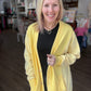 It's Friday Cardi- Yellow