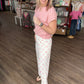 Polka Chic Trousers-Pink