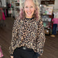 Waffle Pop Long Sleeve- Leopard