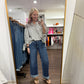 KC- Titanium Wide Leg Jeans