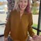 Toffee Quarter Zip