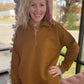 Toffee Quarter Zip