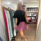 Pleated Active Skort-Purple
