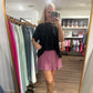 Pleated Active Skort-Purple