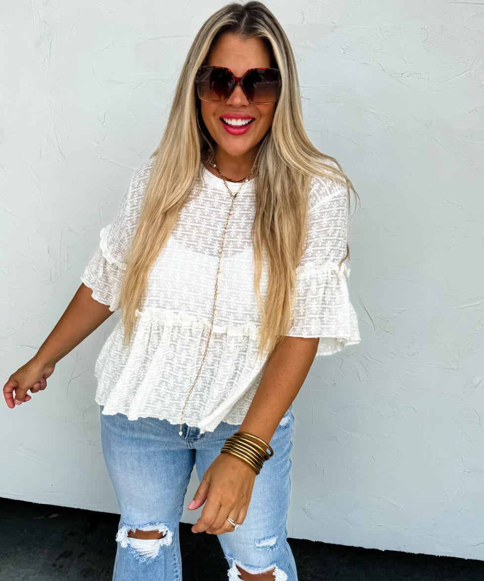 Lace Layering Tee