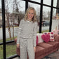 Striped Bliss Set- Black