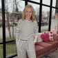 Striped Bliss Set- Black