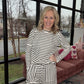 Striped Bliss Set- Black