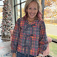 Plaid & Pretty Bow Top