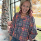 Plaid & Pretty Bow Top