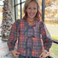 Plaid & Pretty Bow Top