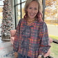 Plaid & Pretty Bow Top