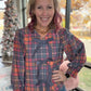 Plaid & Pretty Bow Top