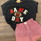 Game Day Red/Black Tee