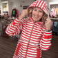 Cherry Drizzle Rain Jacket