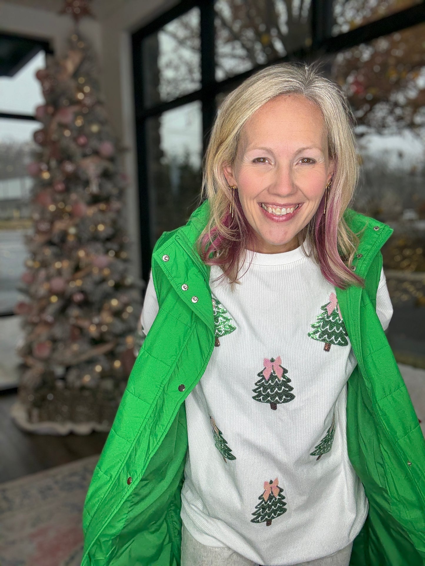 Twinkle Tree Corded Crew