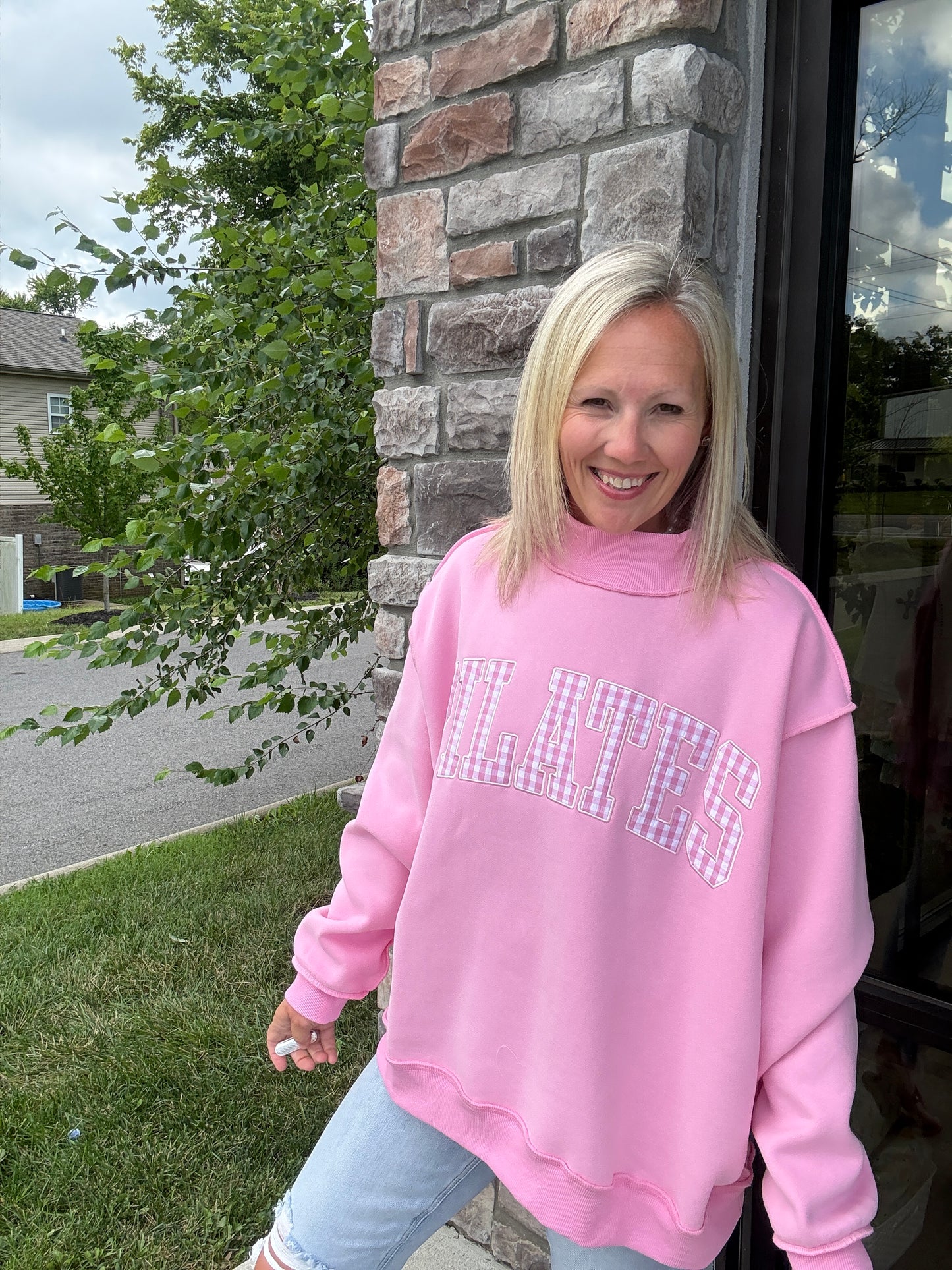 Pilates Club Mockneck