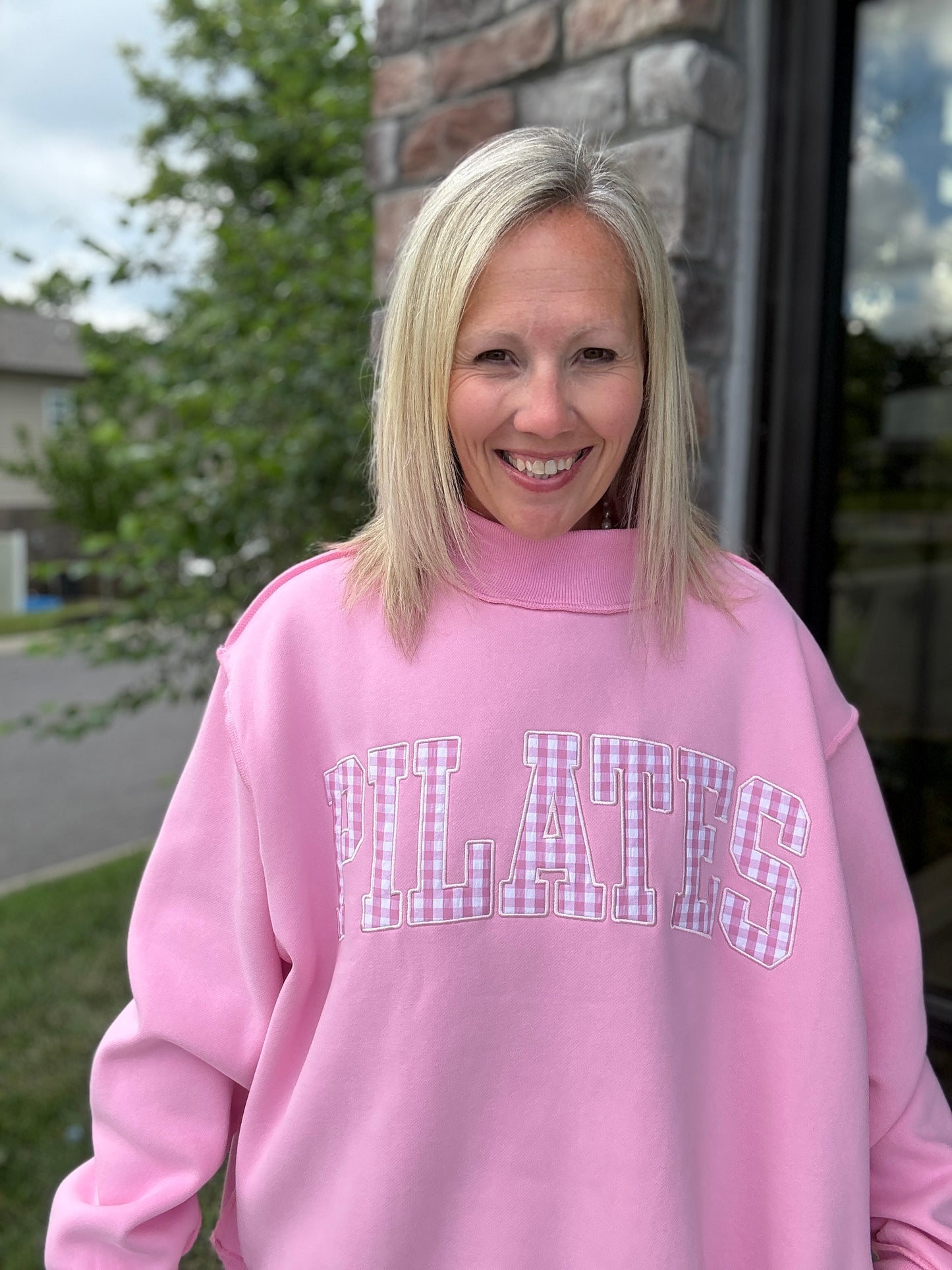 Pilates Club Mockneck