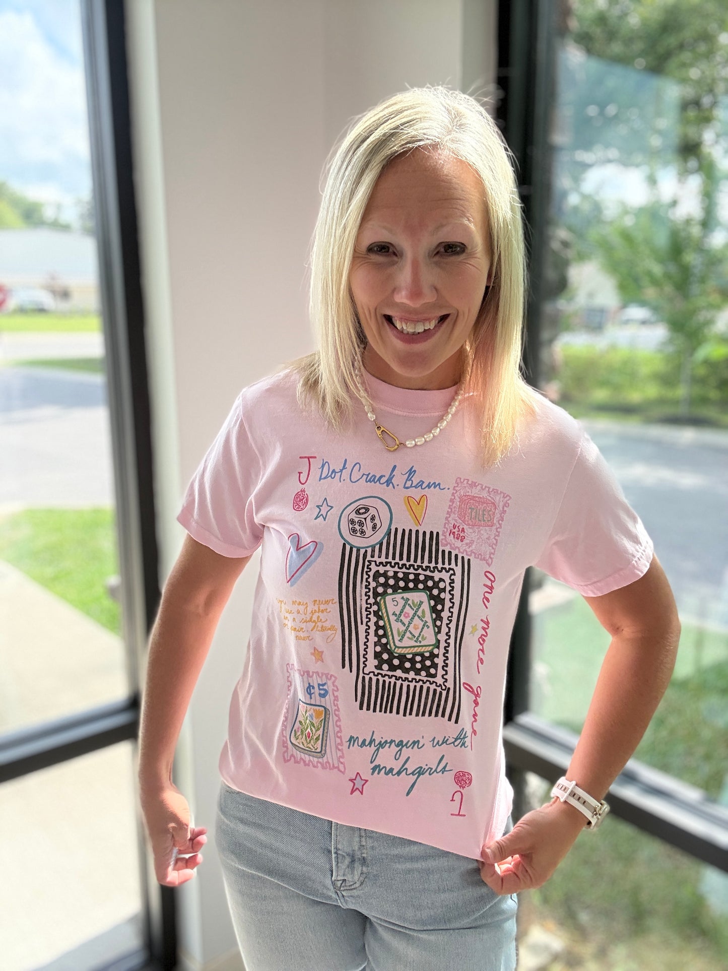 Game On Mahjong Tee