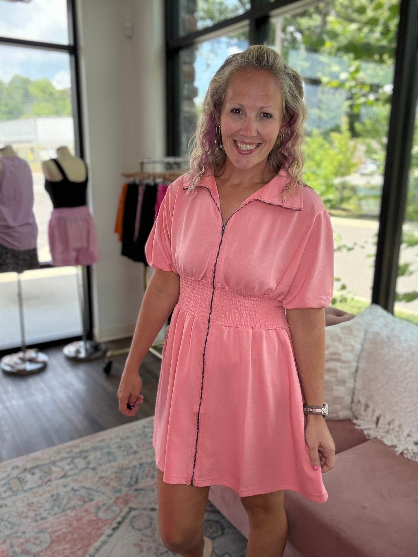 Marren Dress-Coral