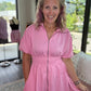Marren Dress-Pink