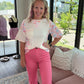 Berry Pink Pants