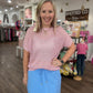 Dusty Blue Skort