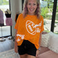 Touch Down Embroidered Top