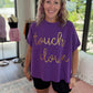 Touch Down Top- Purple & Gold