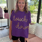 Touch Down Top- Purple & Gold