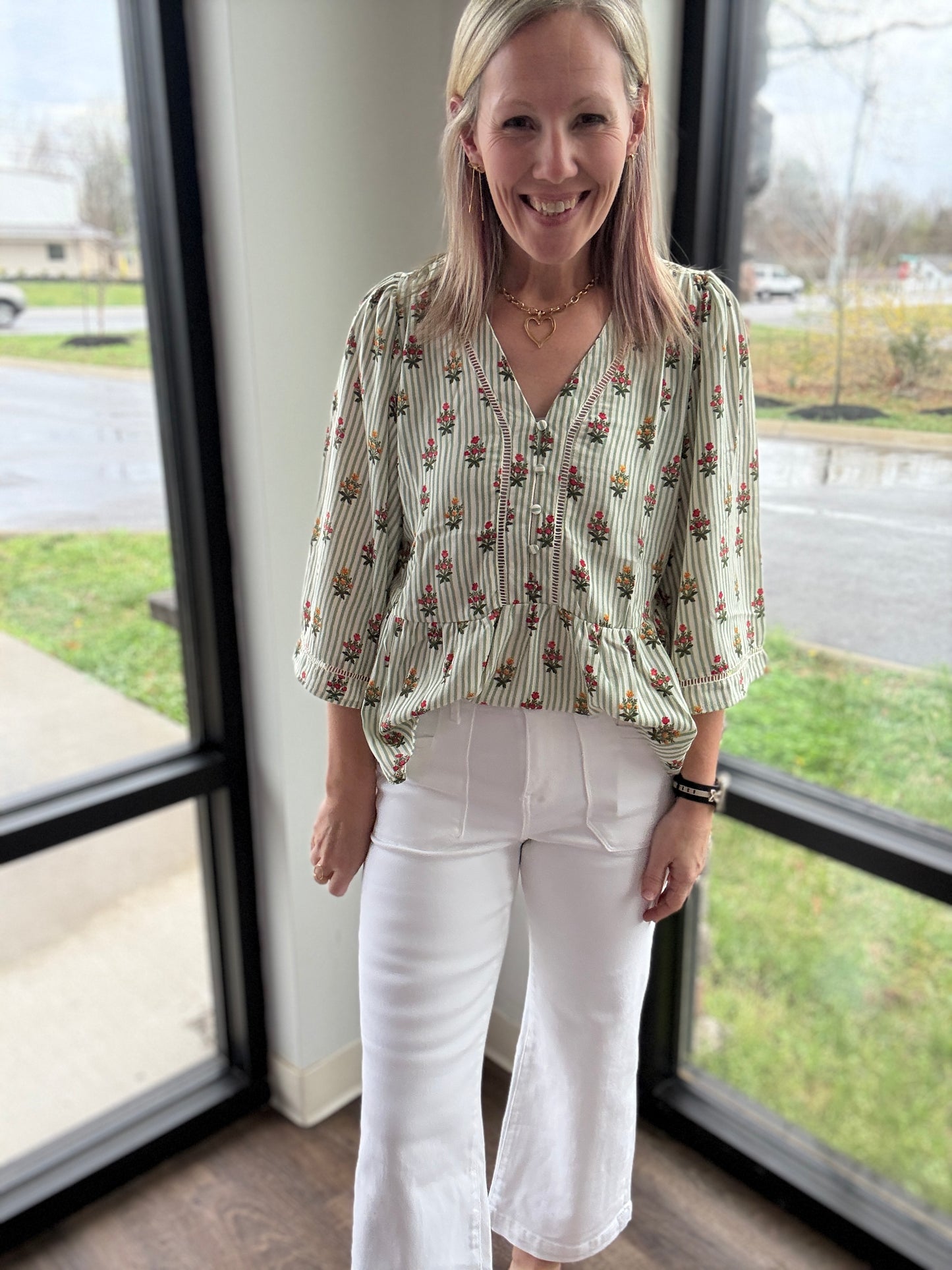 Fresh Start Cropped Denim