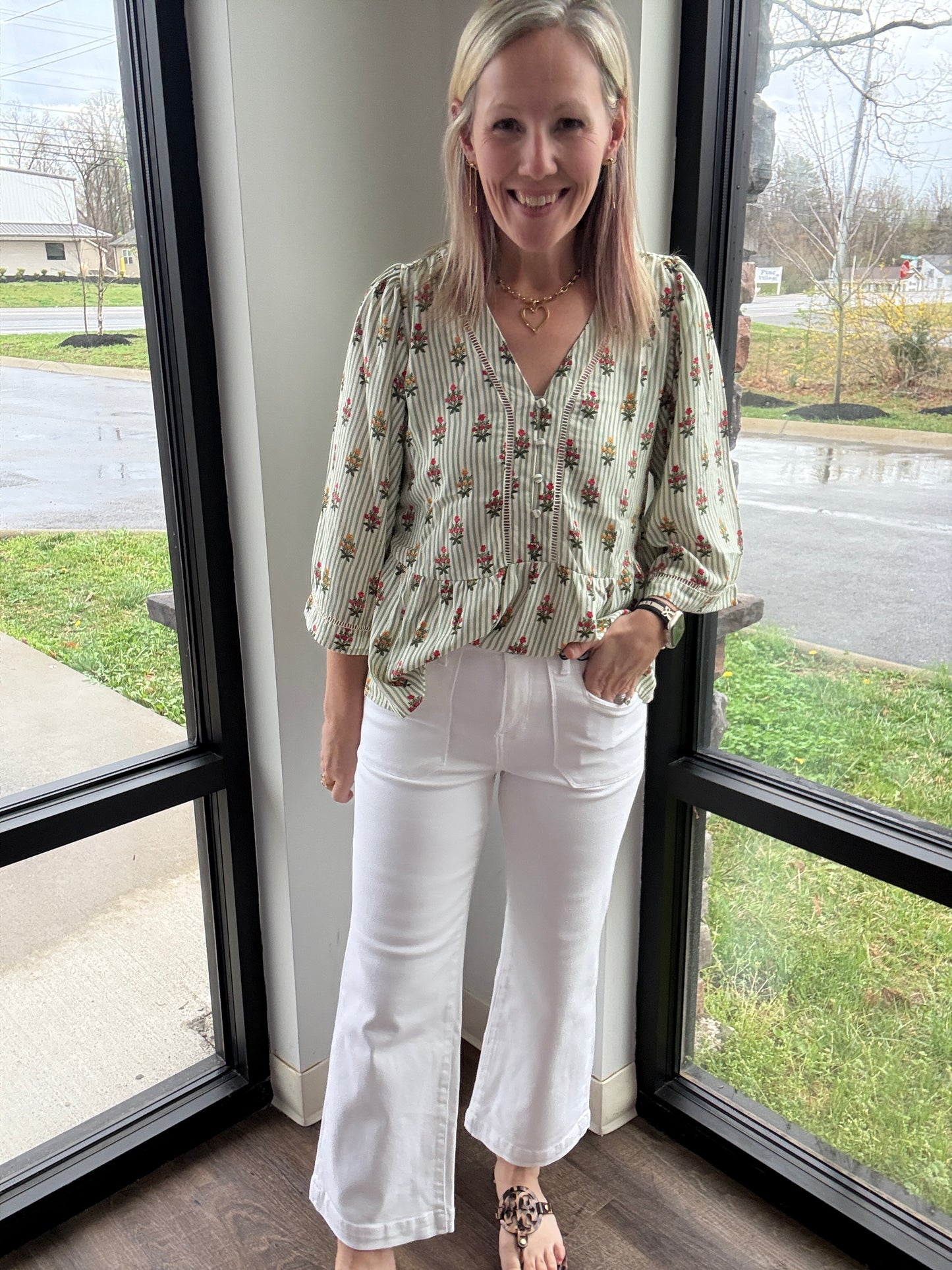 Fresh Start Cropped Denim