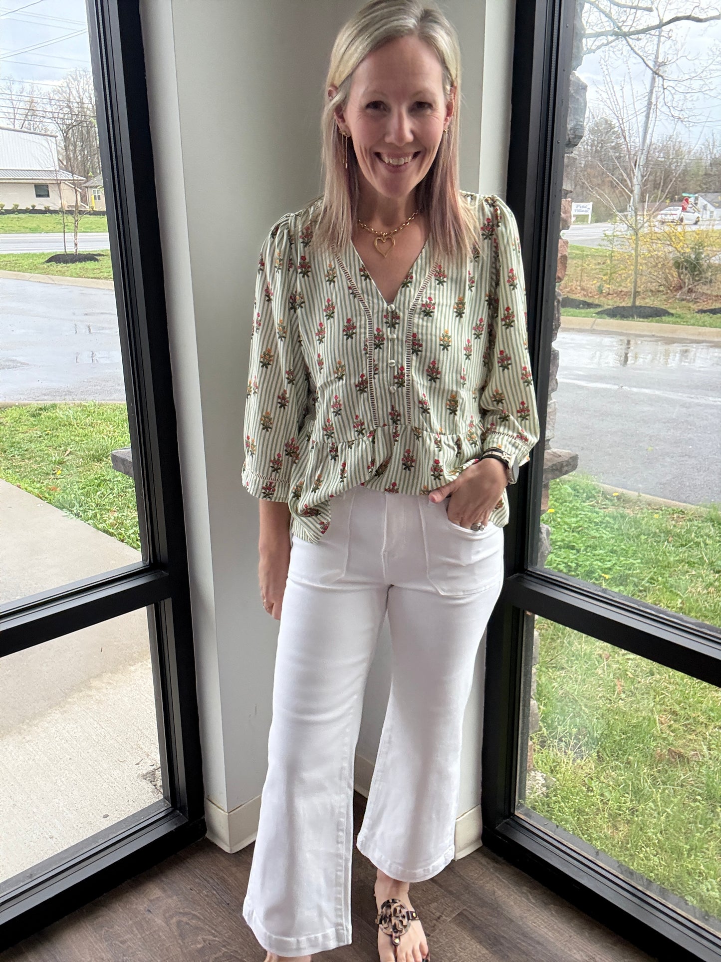 Fresh Start Cropped Denim