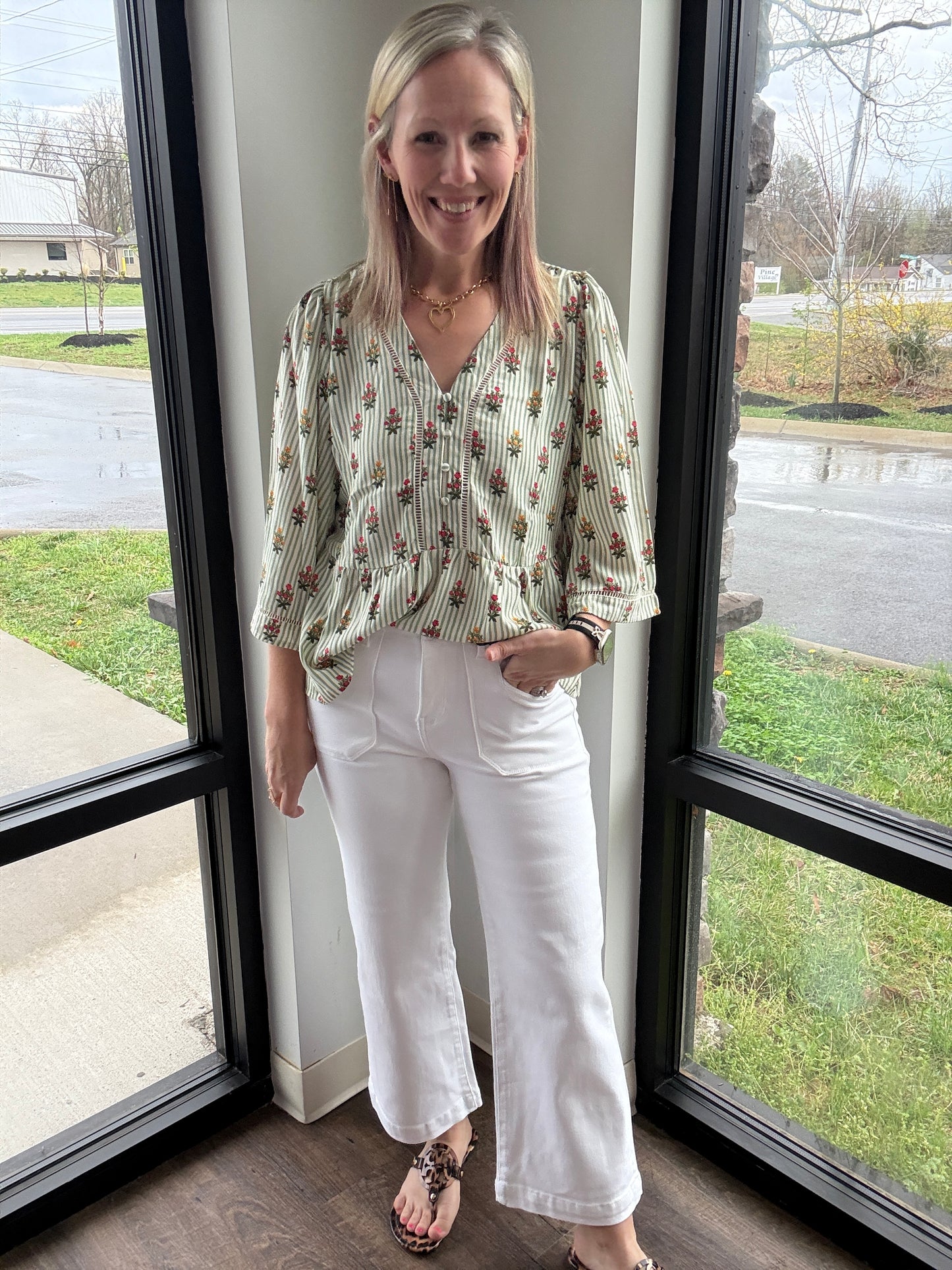 Fresh Start Cropped Denim