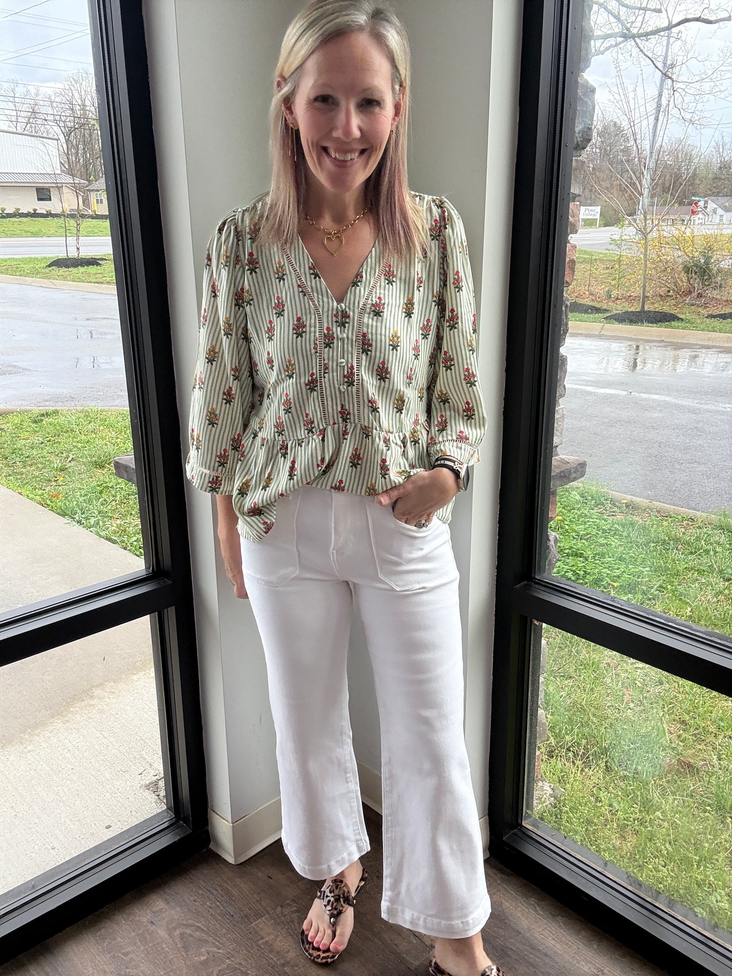 Fresh Start Cropped Denim