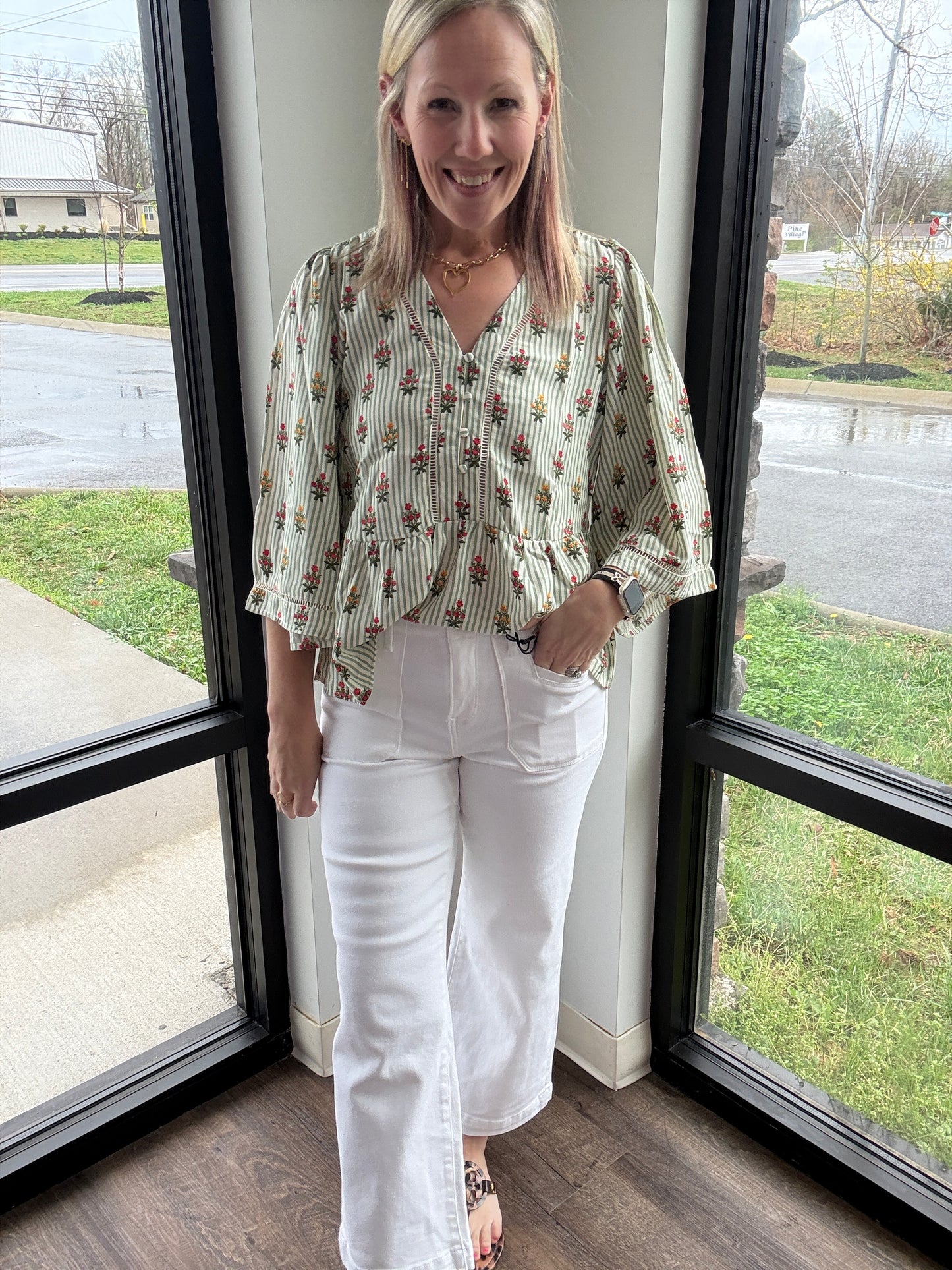 Fresh Start Cropped Denim