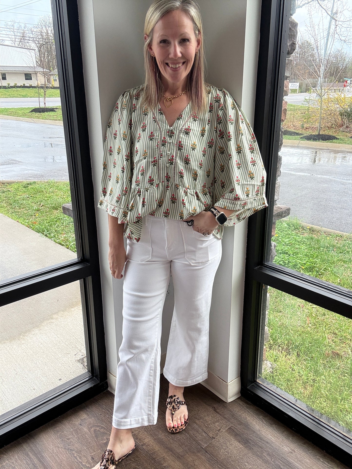 Fresh Start Cropped Denim