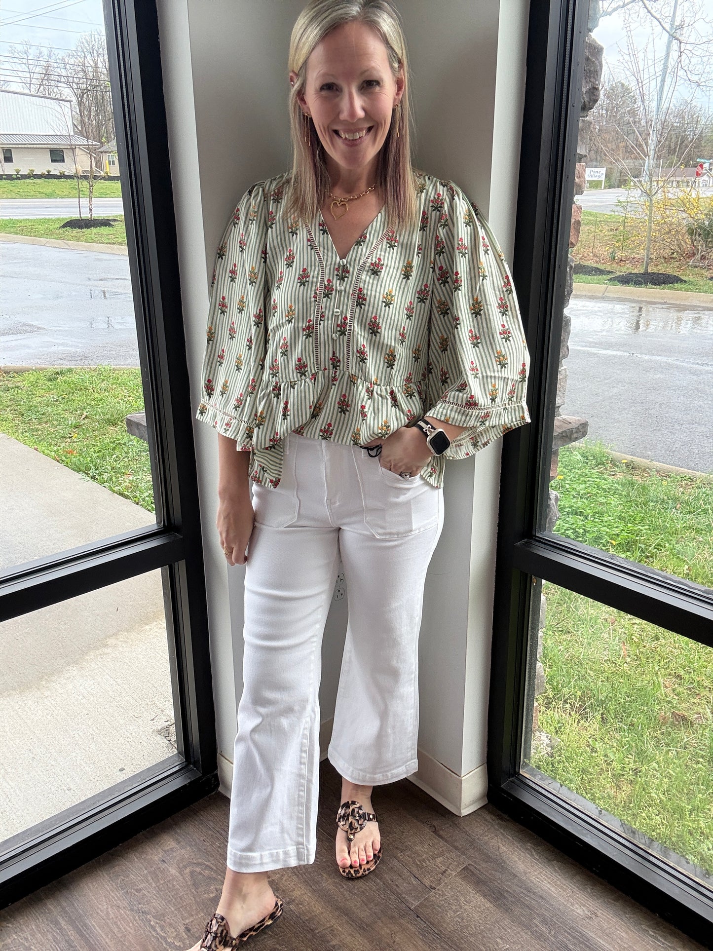 Fresh Start Cropped Denim