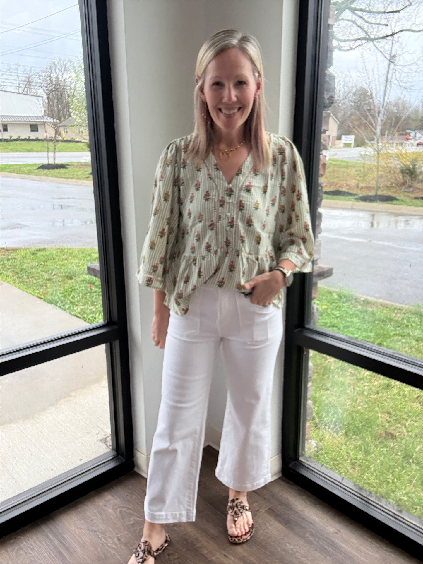 Fresh Start Cropped Denim