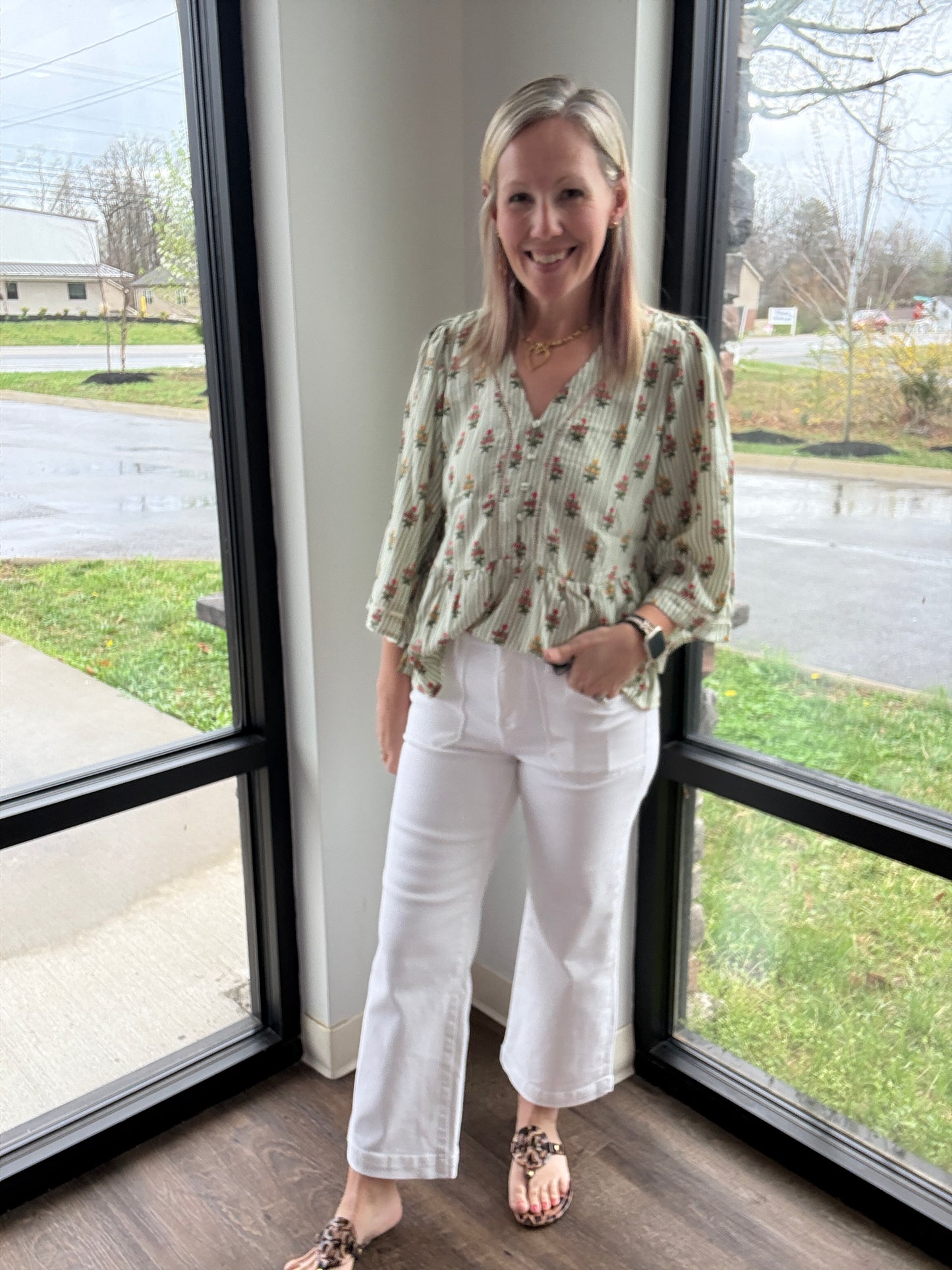 Fresh Start Cropped Denim