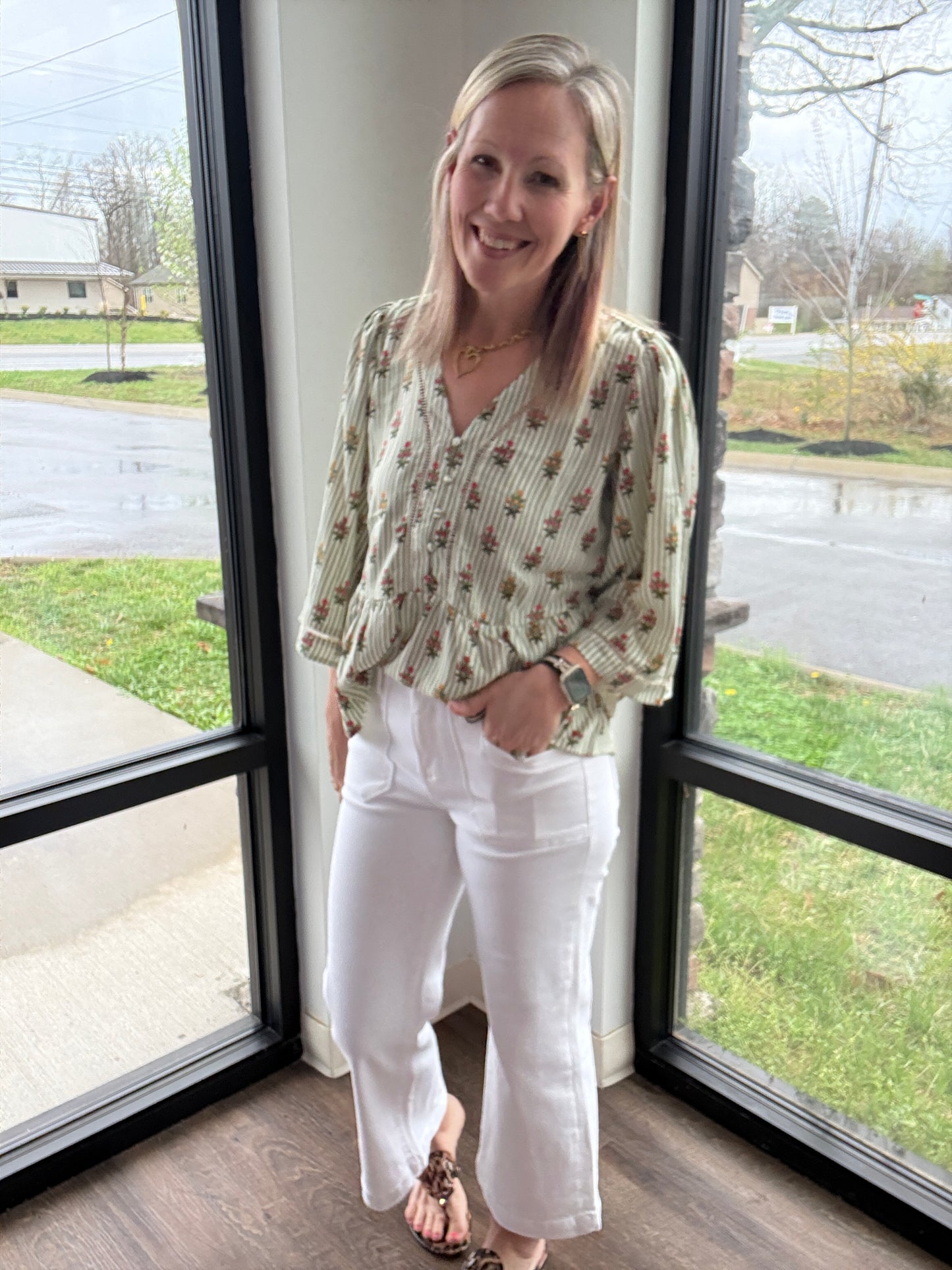 Fresh Start Cropped Denim