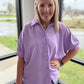 Sutton Button Up- Lavender