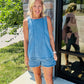 On Repeat Chambray Set