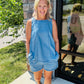 On Repeat Chambray Set