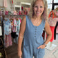 Easy Days Romper- Blue