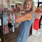 Easy Days Romper- Blue