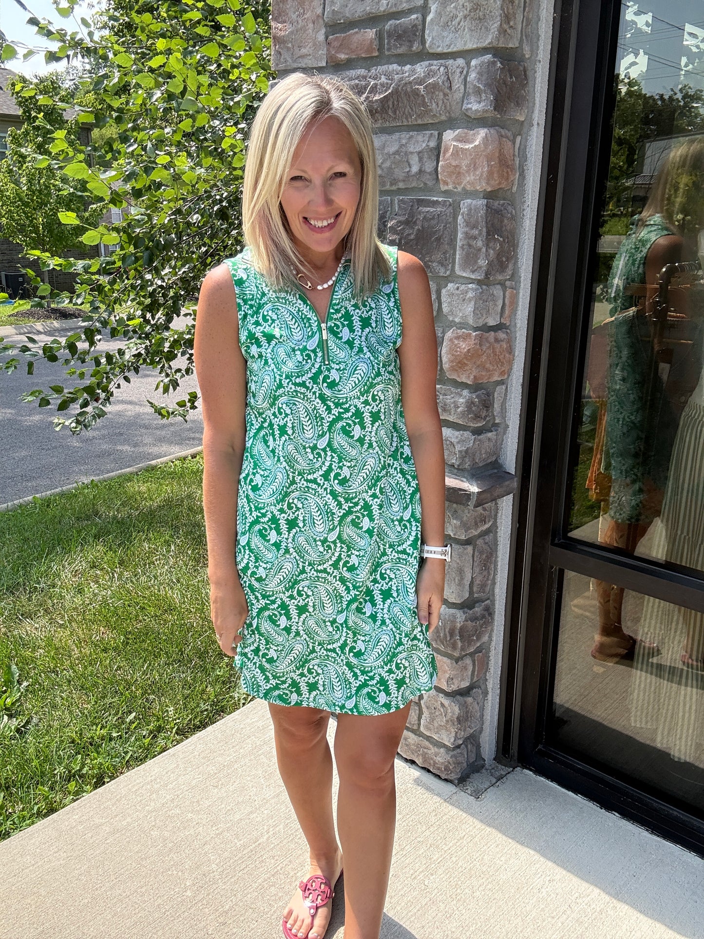 Match Point Zip Dress