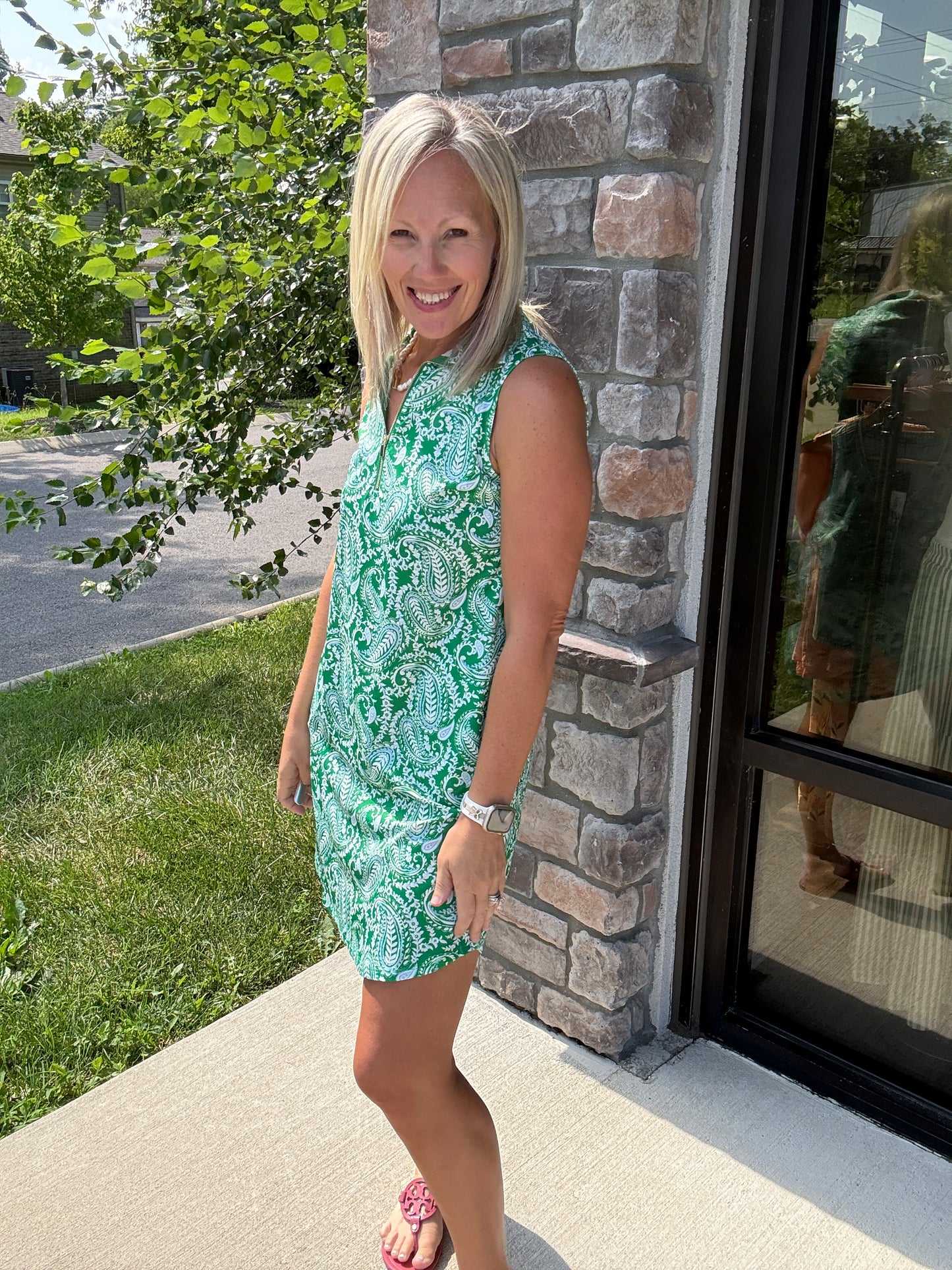 Match Point Zip Dress