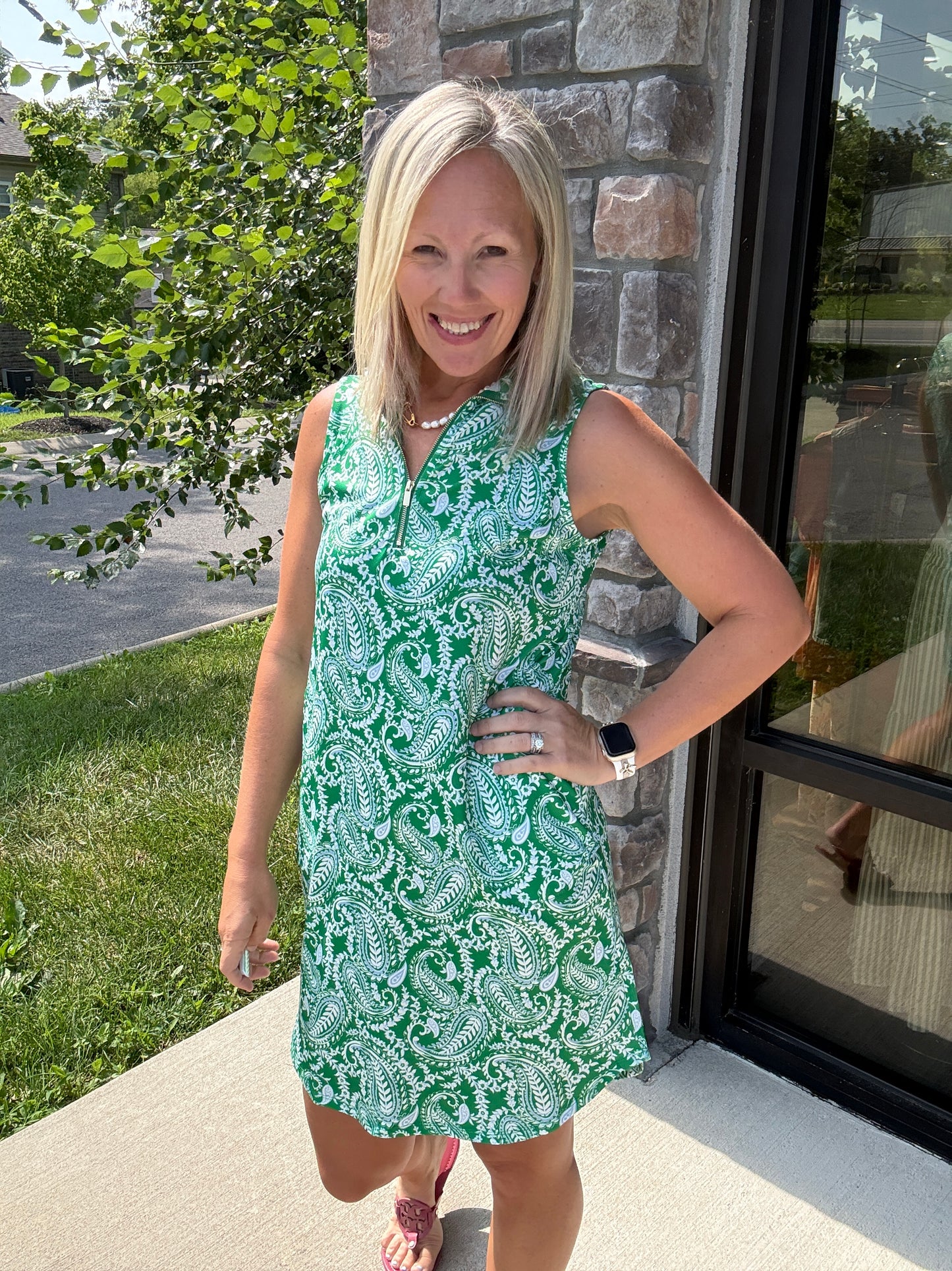 Match Point Zip Dress