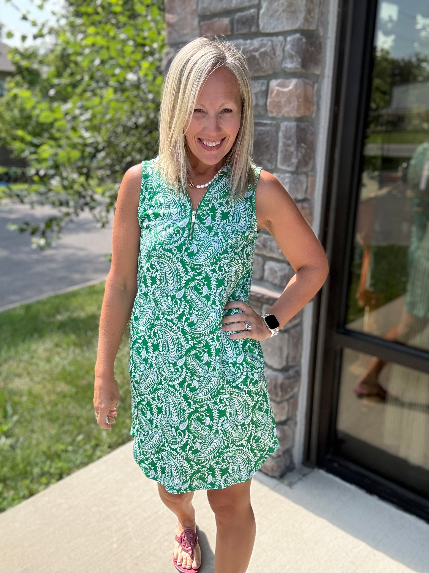 Match Point Zip Dress